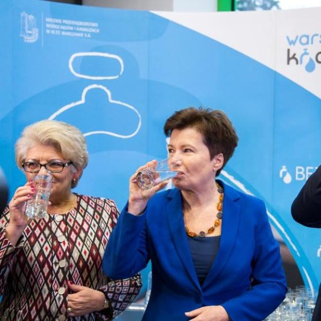 Smaczna woda z kranu w całej Warszawie
